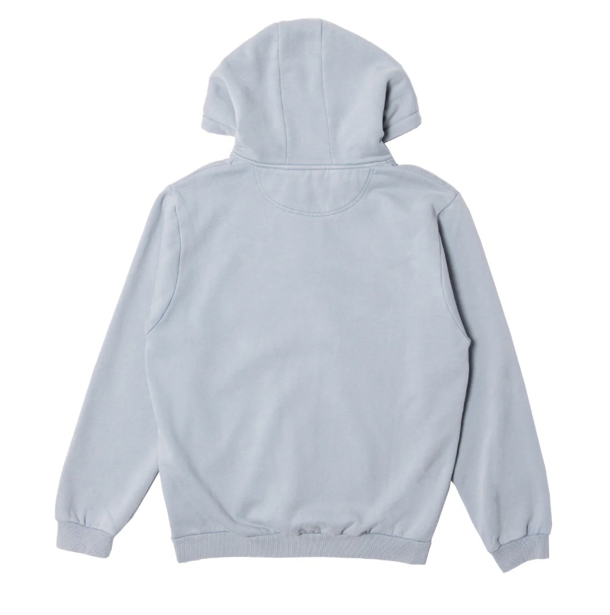 Hoddle: Watcher Zip Up Hood (Blue Wash)