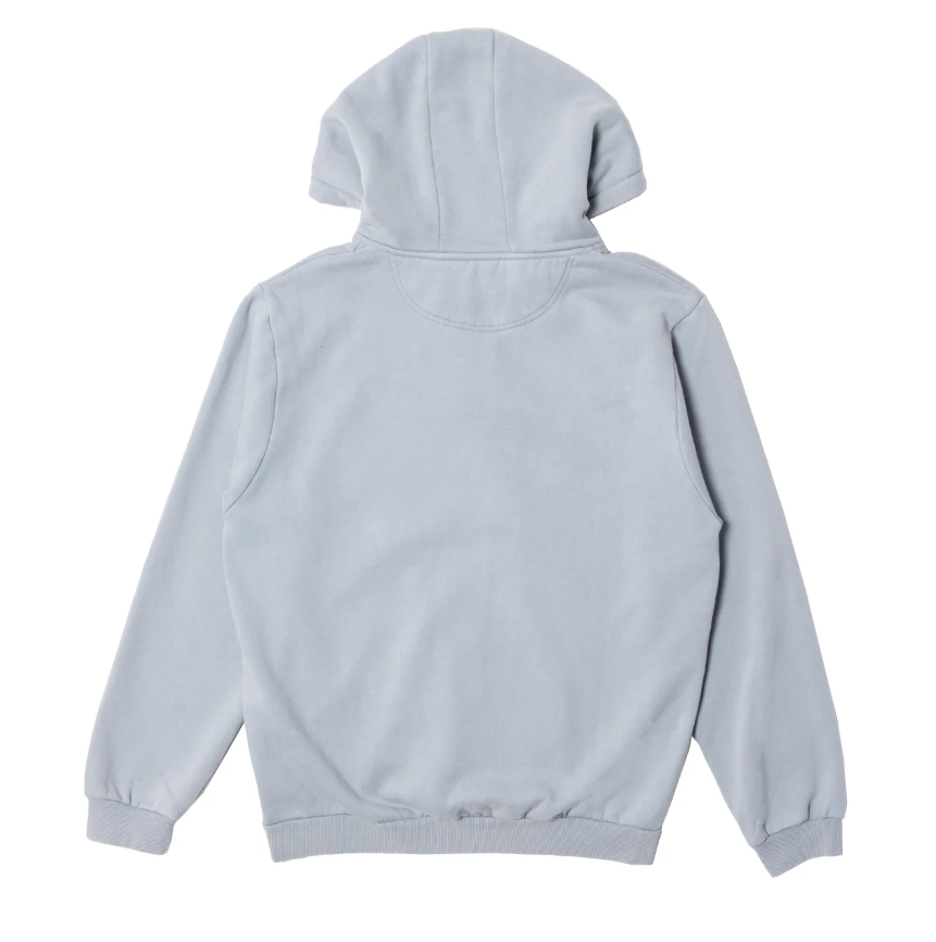 Hoddle Skateboards 'Watcher' Zip Up Hoodie (Blue Wash)