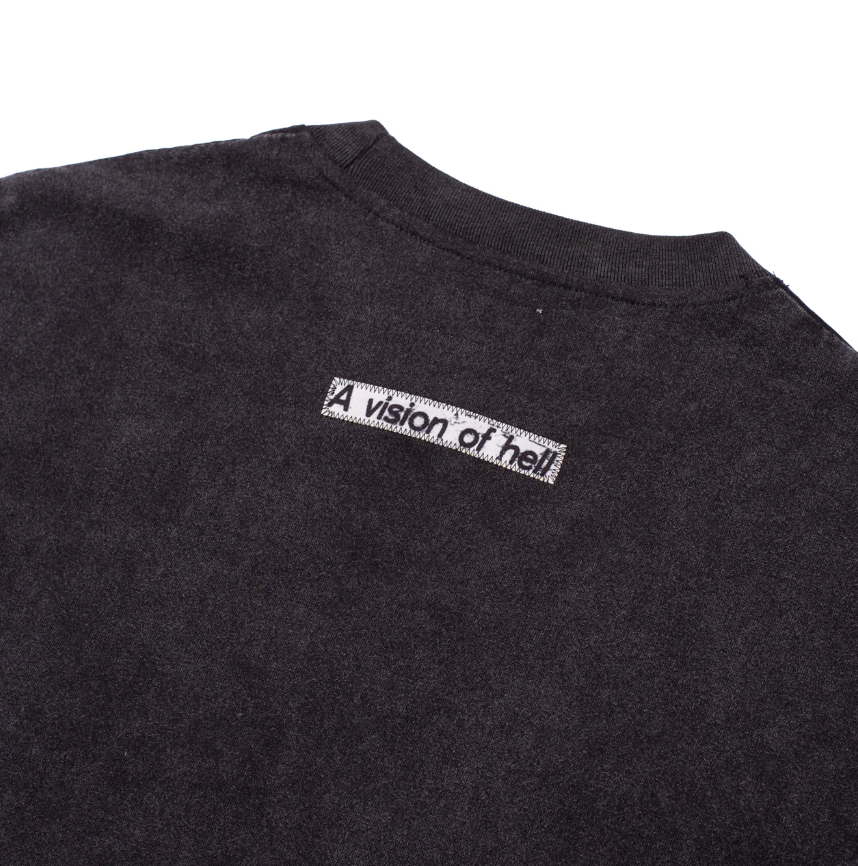 Hoddle Skateboards 'Vision Logo' T-Shirt (Black)