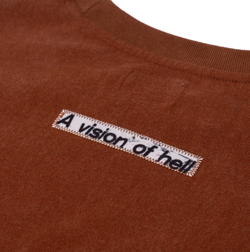 Hoddle: Vision Logo Tee (Brown)