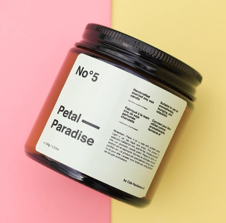 Cab Hardware "No. 5" Scented Candles