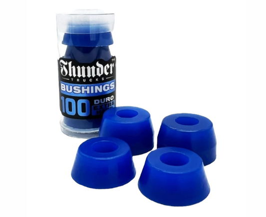 Thunder Premium Skateboard Bushings 100A Extra Hard Navy