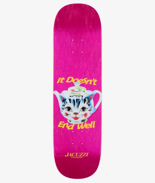 Jacuzzi Tea Pot Skateboard Deck 8.125