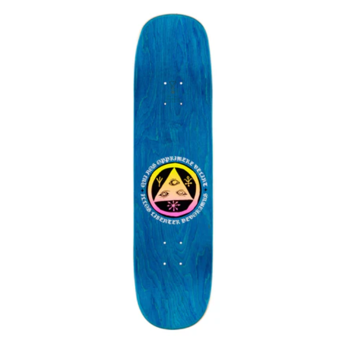 Welcome Skateboards 8.125" 'Seahorse 2 On Amulet' Deck (White/Prism)