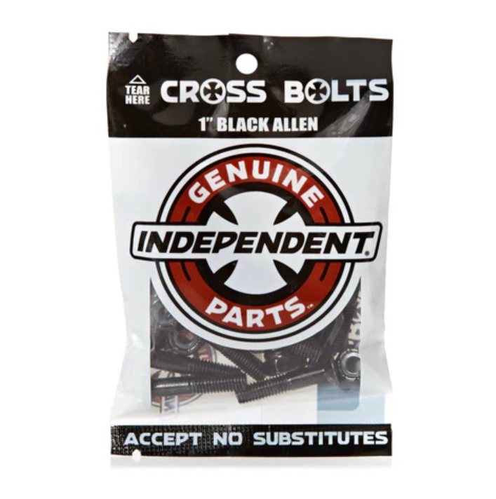 Independent Allen Hex Bolts Hardware  Black