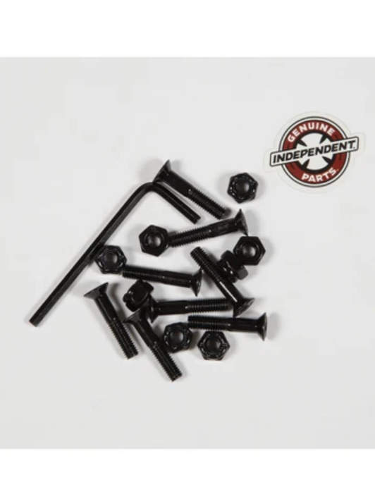 Independent Allen Hex Bolts Hardware 1" Black