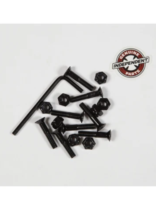 Independent Allen Hex Bolts Hardware  Black