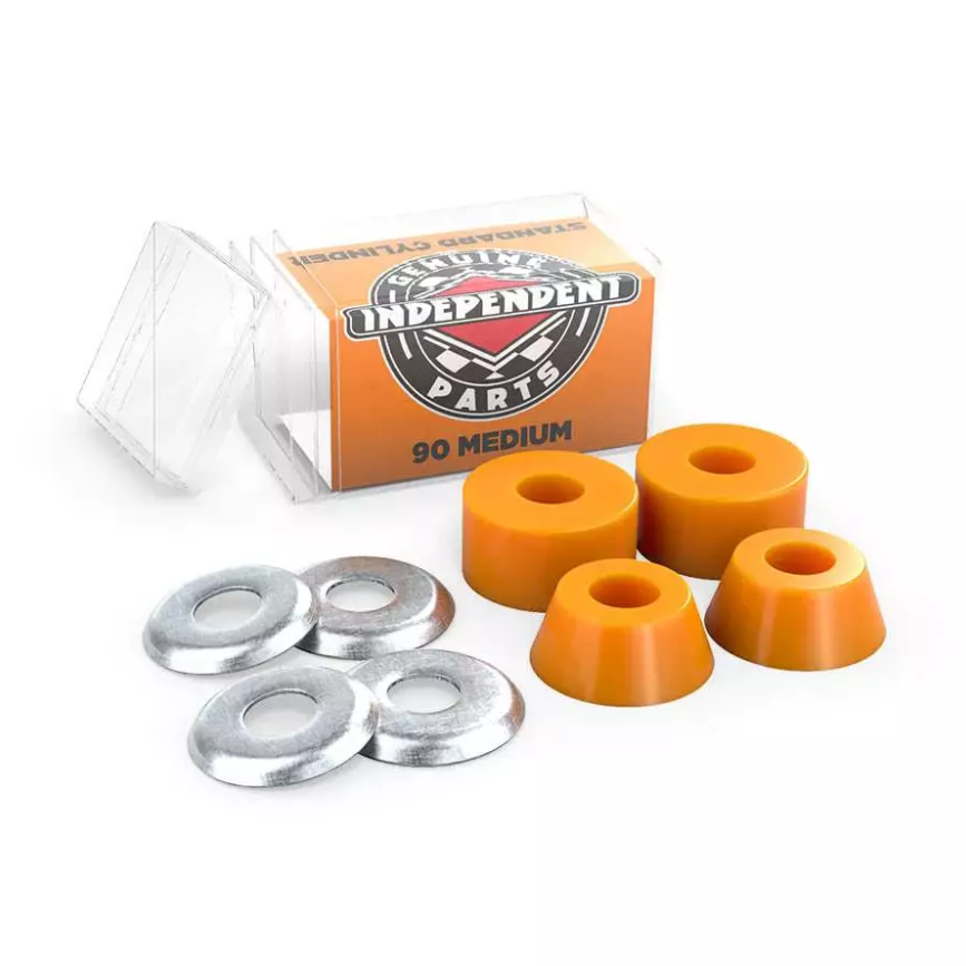 Independent Standard Cylinder 90a Medium Orange Bushings