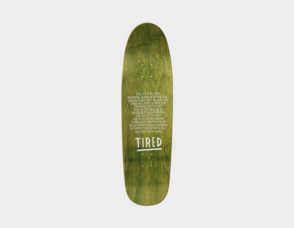 Tired Skateboards 'Old Mobil' Deck