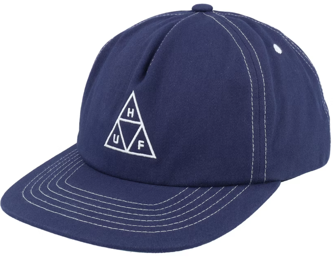 HUF WORLDWIDE SET TT SNAPBACK NAVY/WHITE