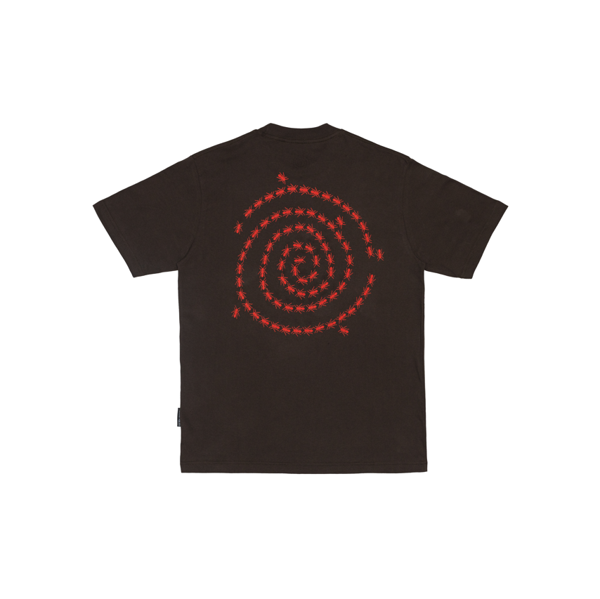Holiday Route 'Spriral Of Unknown' T-Shirt (Chocolate)