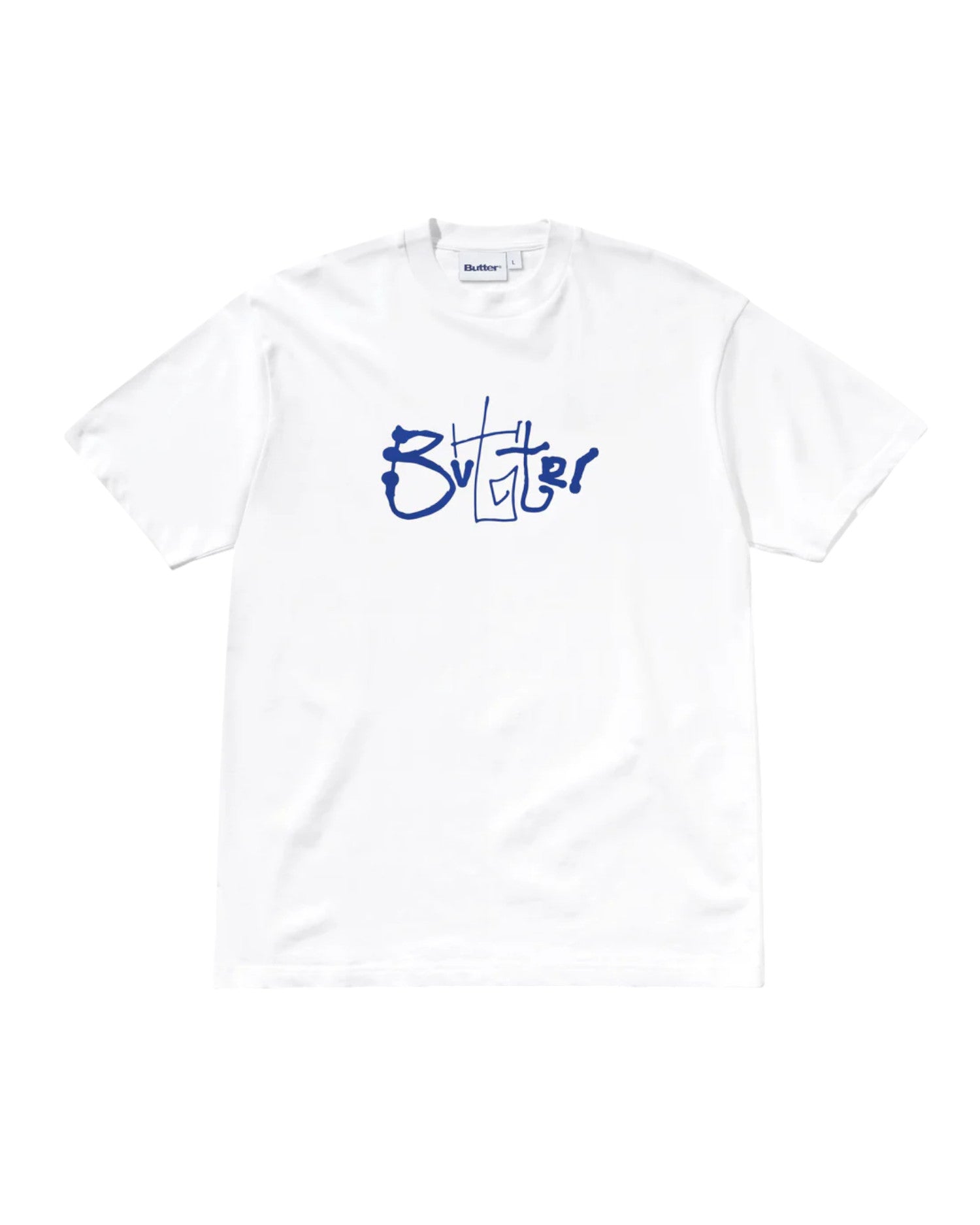 Butter Goods 'Scribble' T-Shirt (White)