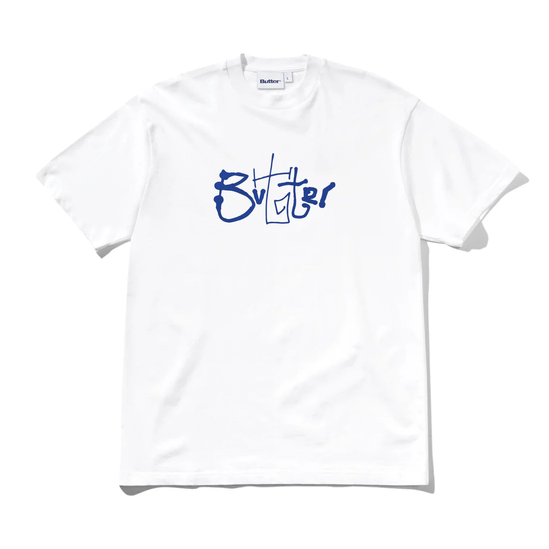 BUTTER GOODS Scribble Tee WHT