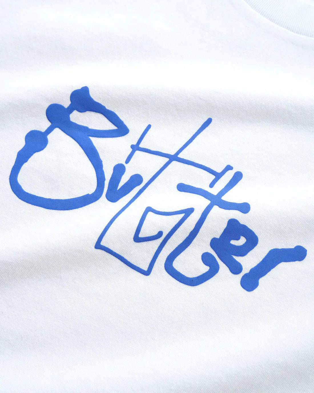 BUTTER GOODS Scribble Tee WHT