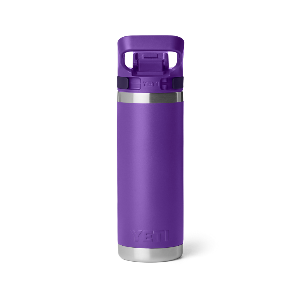 YETI 'Rambler 18 OZ' Water Bottle with Color-Matched Flip Chug Cap (Pace Purple)