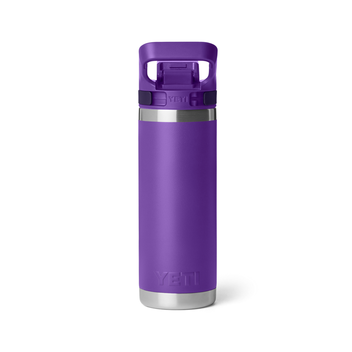 YETI 'Rambler 18 OZ' Water Bottle with Color-Matched Flip Chug Cap (Pace Purple)