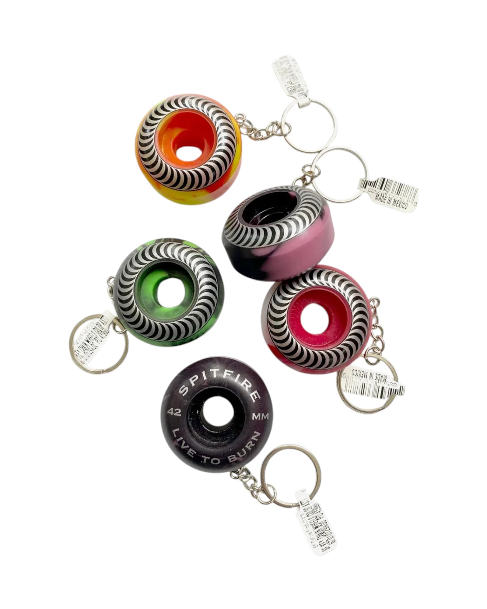 Spitfire 'Colour Wheel' Key Chain (Assorted Colour)