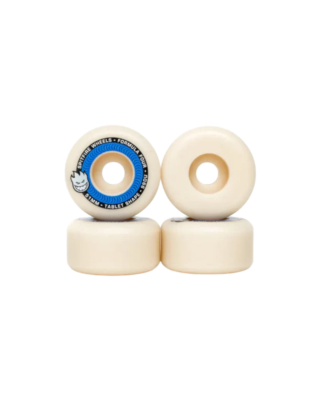 Spitfire 51mm (99A) 'Formula Four Tablets' Wheels