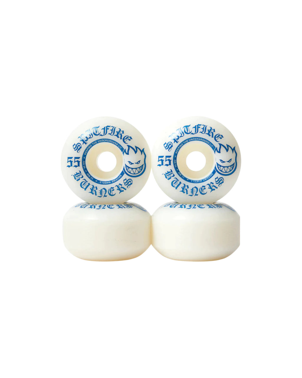 Spitfire 55mm (99A) 'Burner' Wheels (Blue)