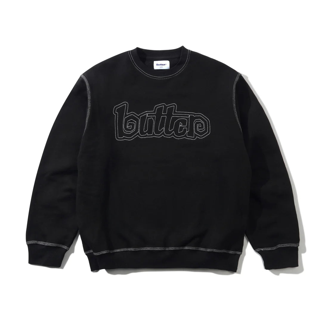 BUTTER GOODS Swirl Crewneck