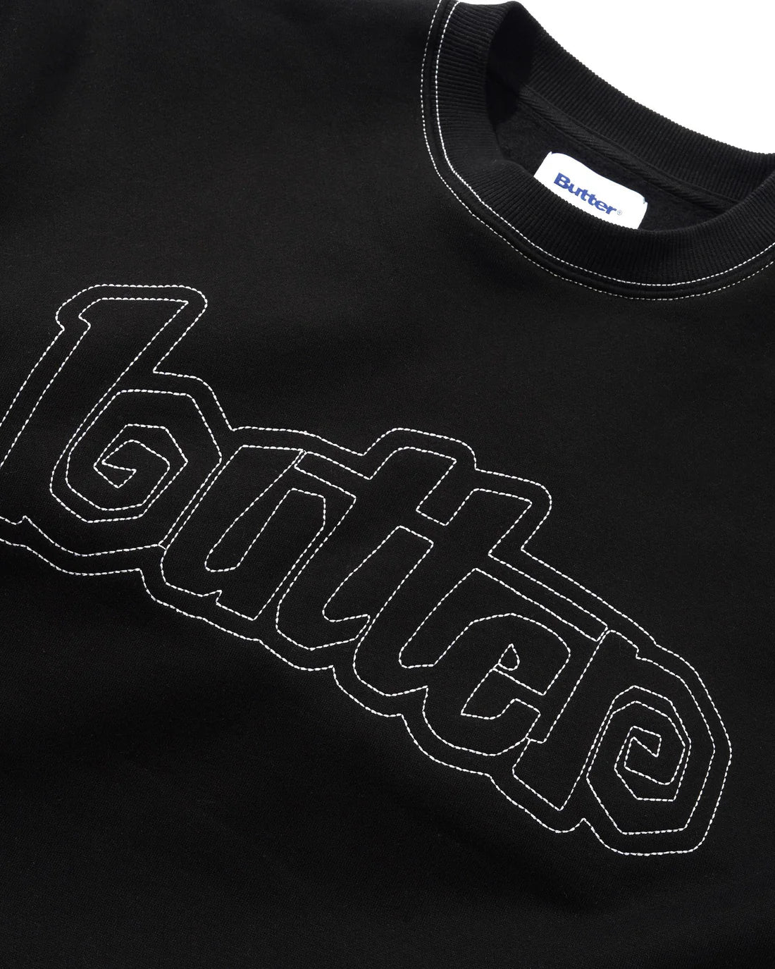 BUTTER GOODS Swirl Crewneck