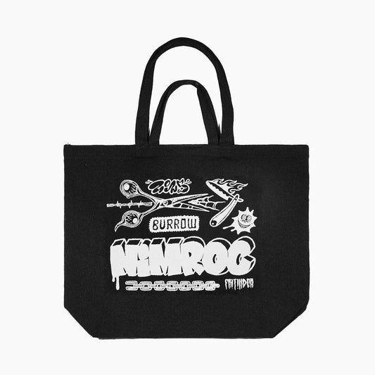 Burrow X Nimroc Kongsi Terang Totebag (Black)