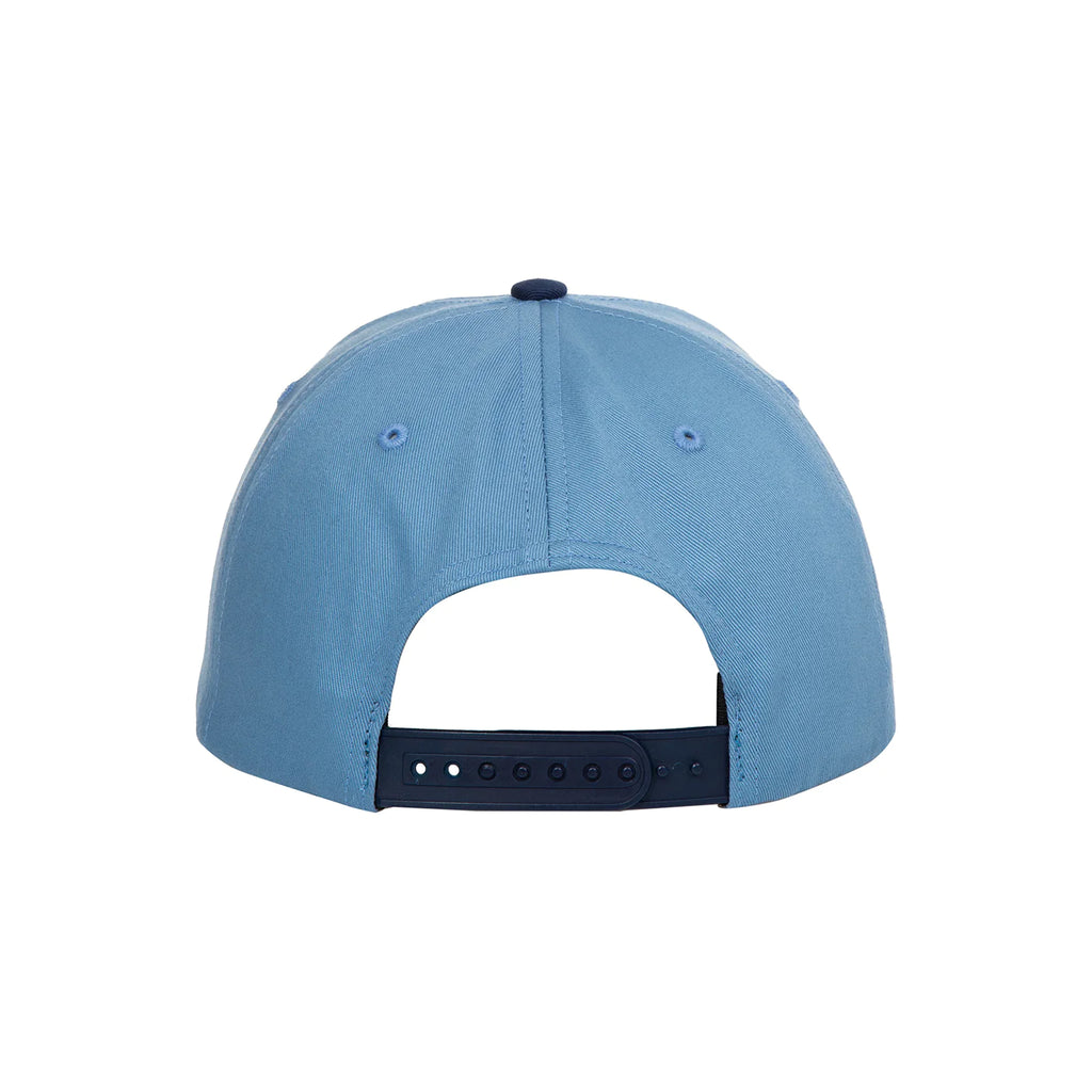 Tired Skateboards 'Stamp 2 Tone' 6 Panel Cap (Light Blue)
