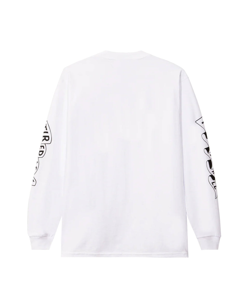 Tired Skateboards 'Tired As Hell' Long Sleeve T-Shirt (White)