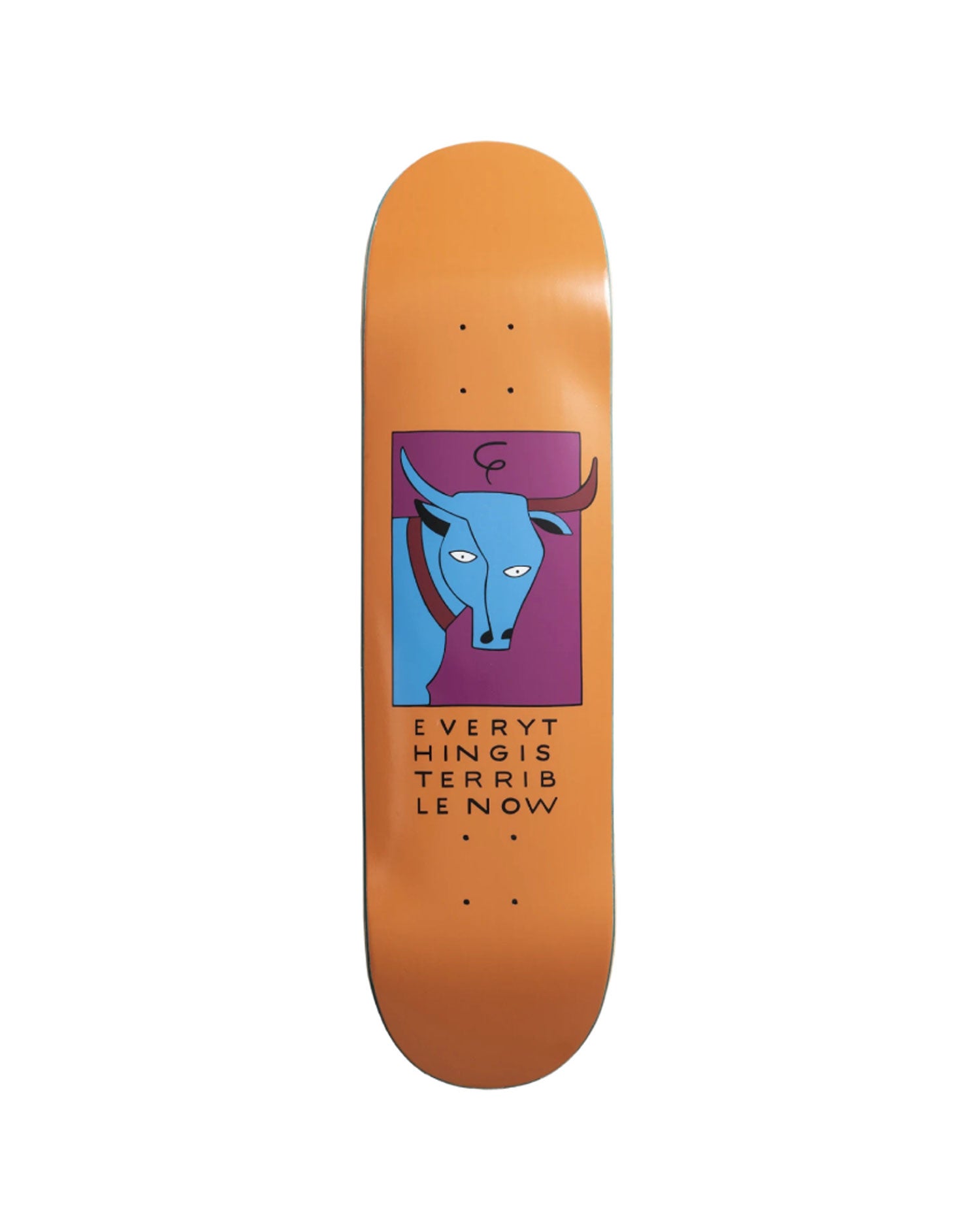 Tired Skateboards 8.625" 'Everything Is Terrible Now' Deck