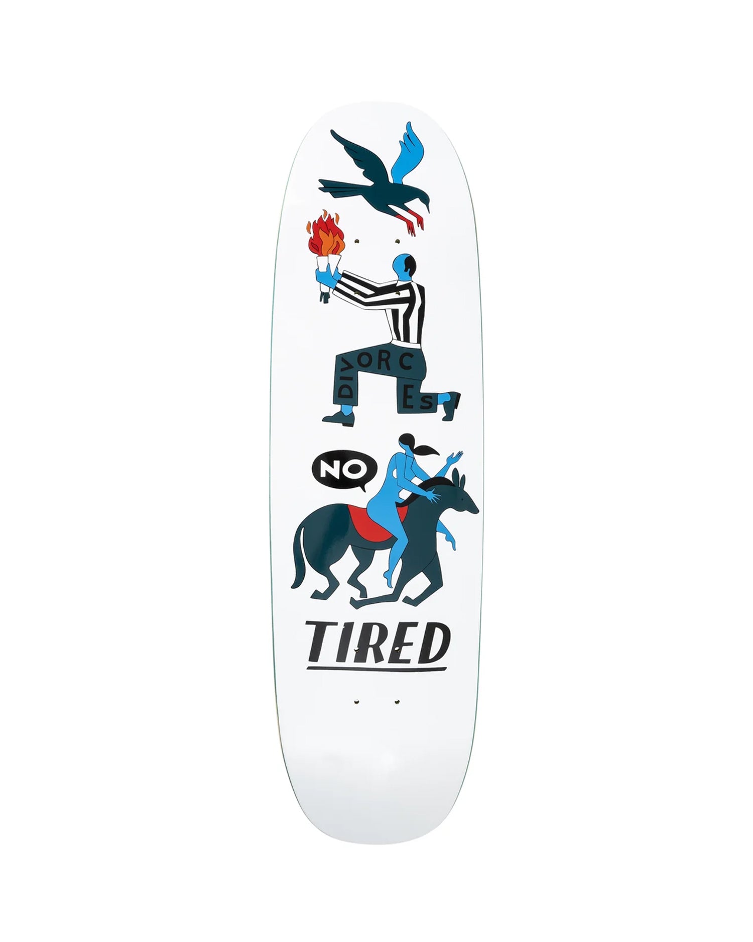 Tired Skateboard Complete