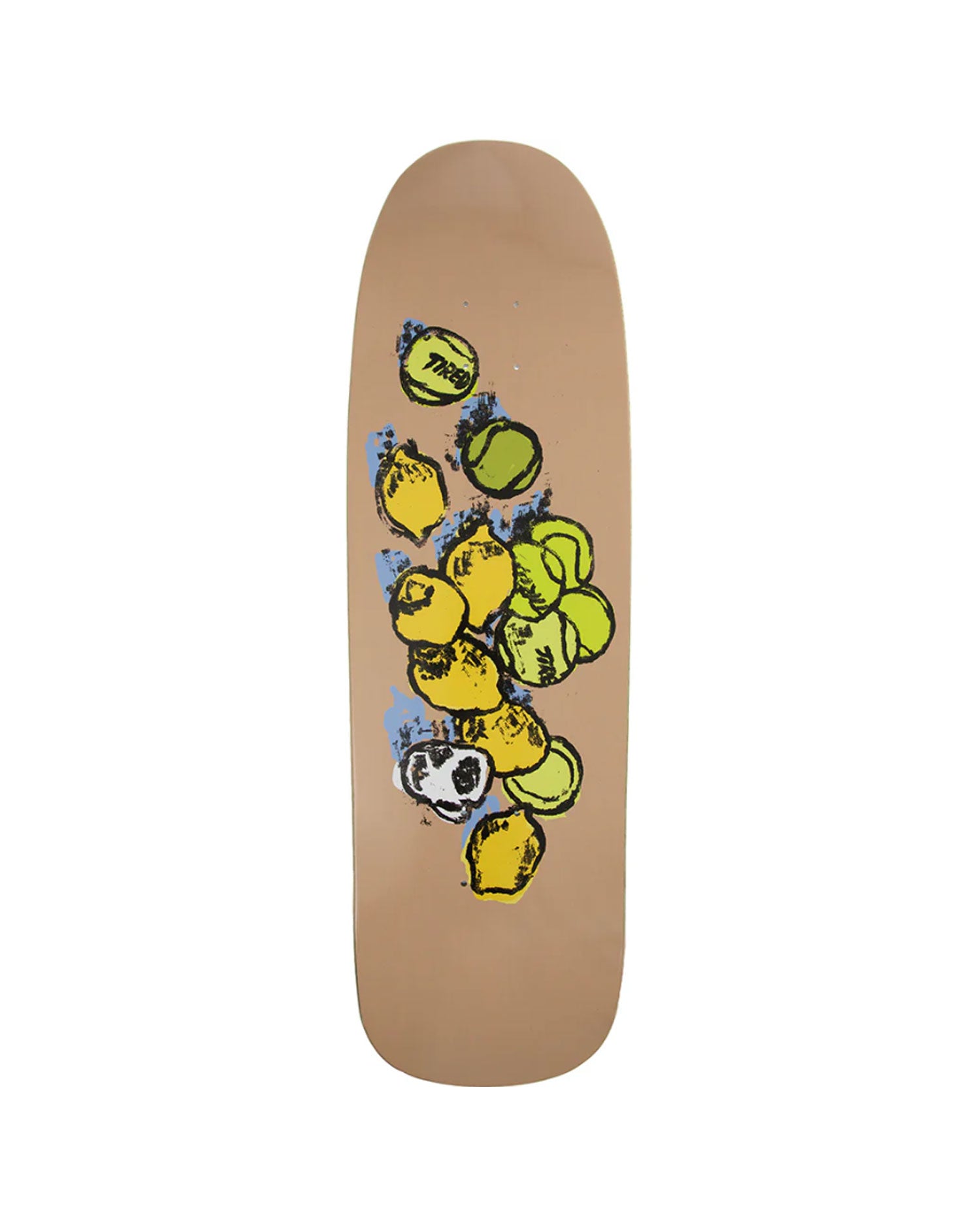 Tired Skateboards 9.225" 'Shelf Life By Brian Lotti' Deck (Blue)