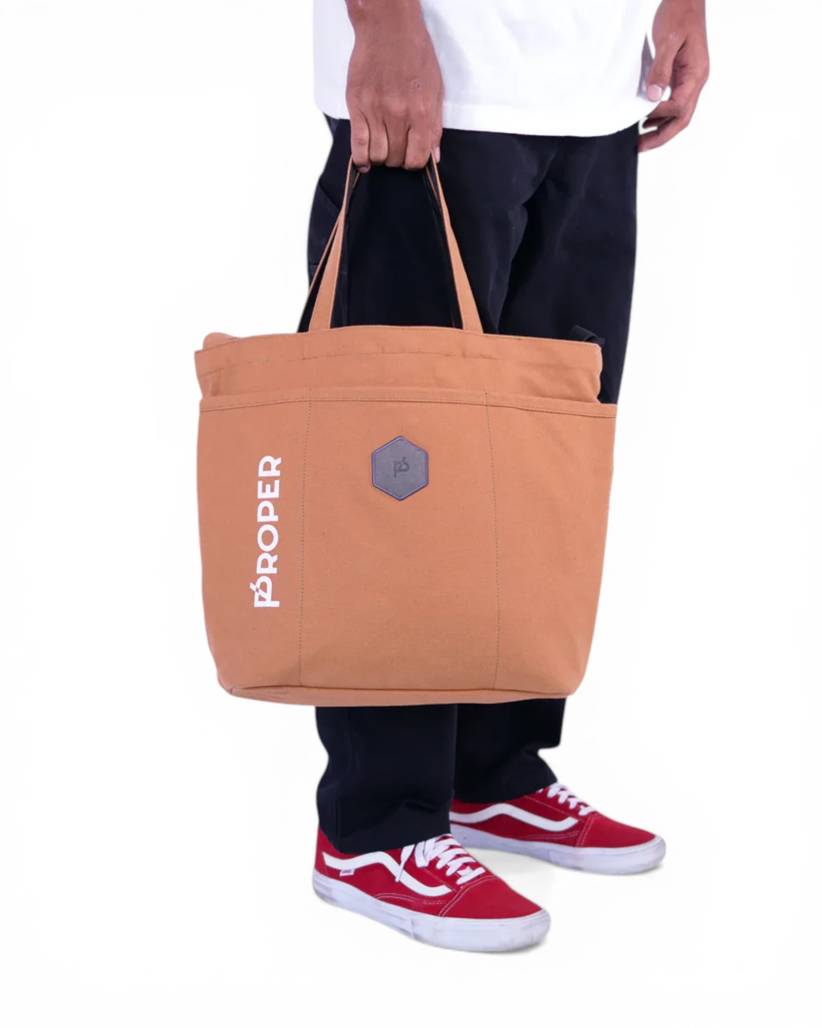 Proper 'Tote' Bag (Thai Tea)