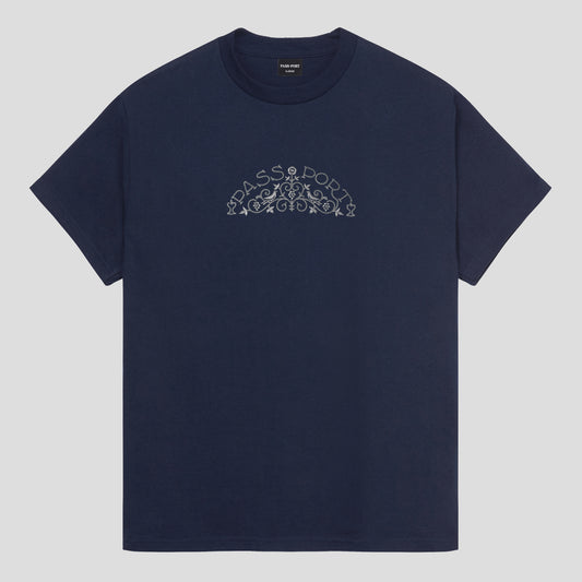 Pass~Port 'Vineyard Birds' T-Shirt (Navy)