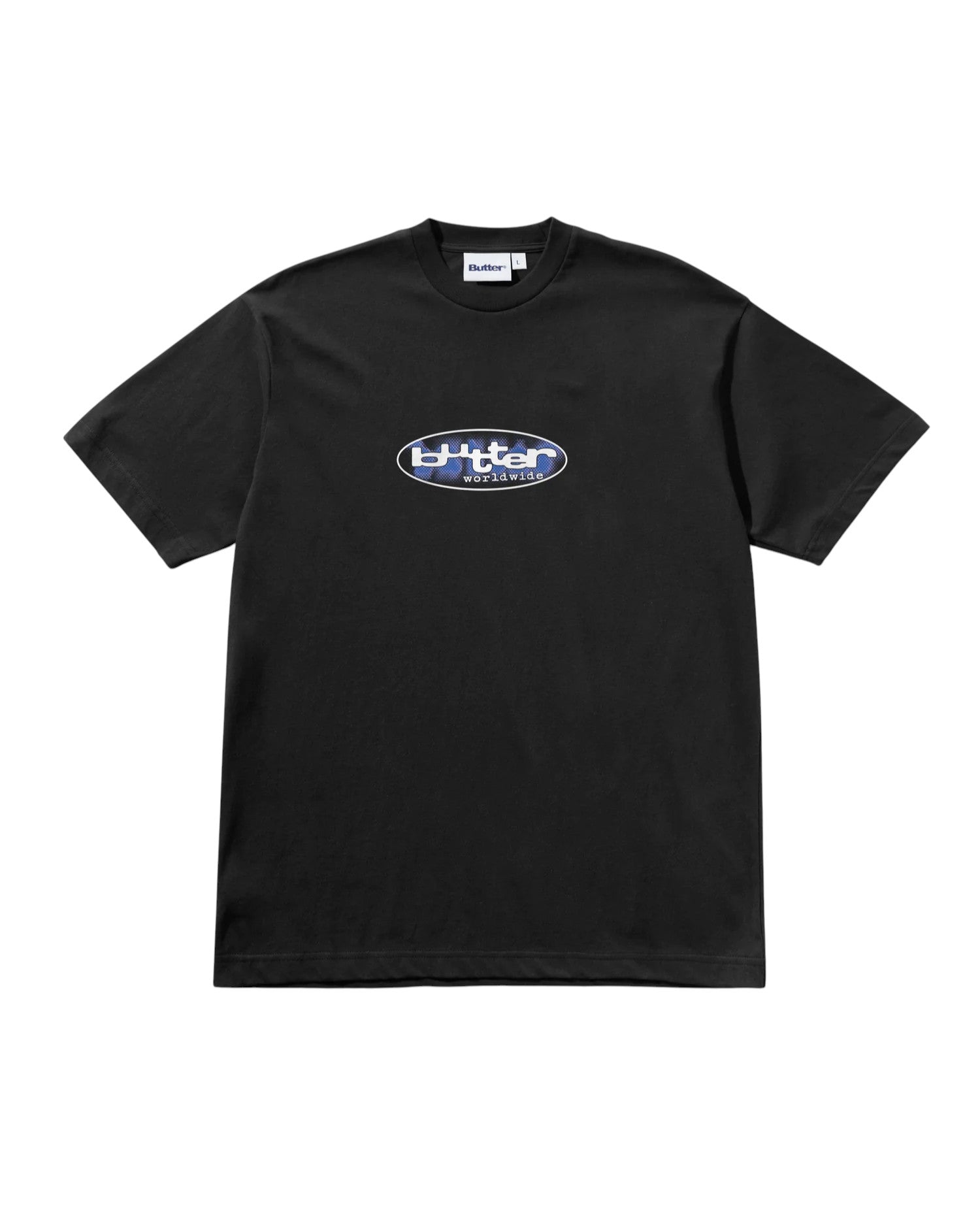 Butter Goods 'Vortex' T-Shirt (Black)