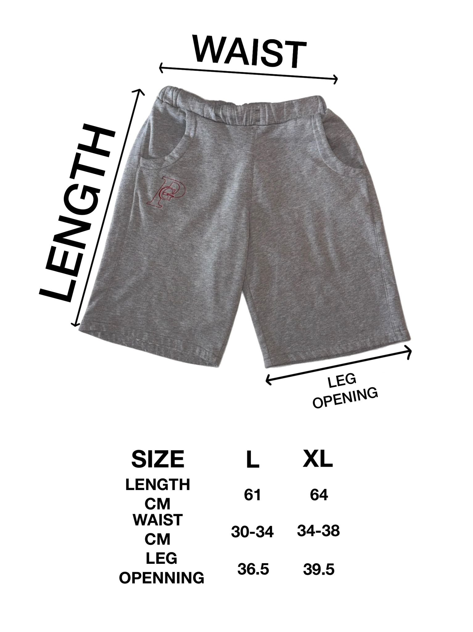 Phoget 'Walkman' Sweat Shorts (Grey)