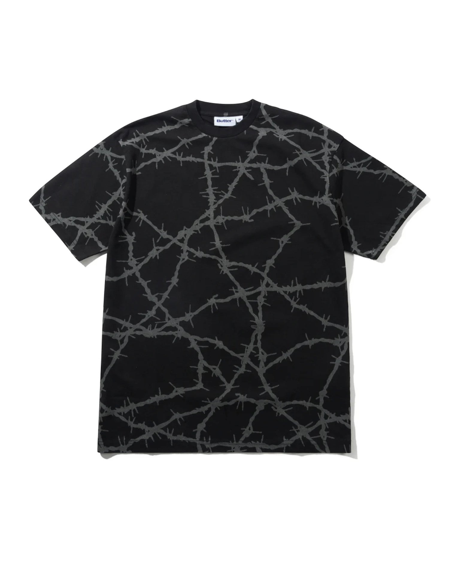 Butter Goods 'Wired' T-Shirt (Charcoal)