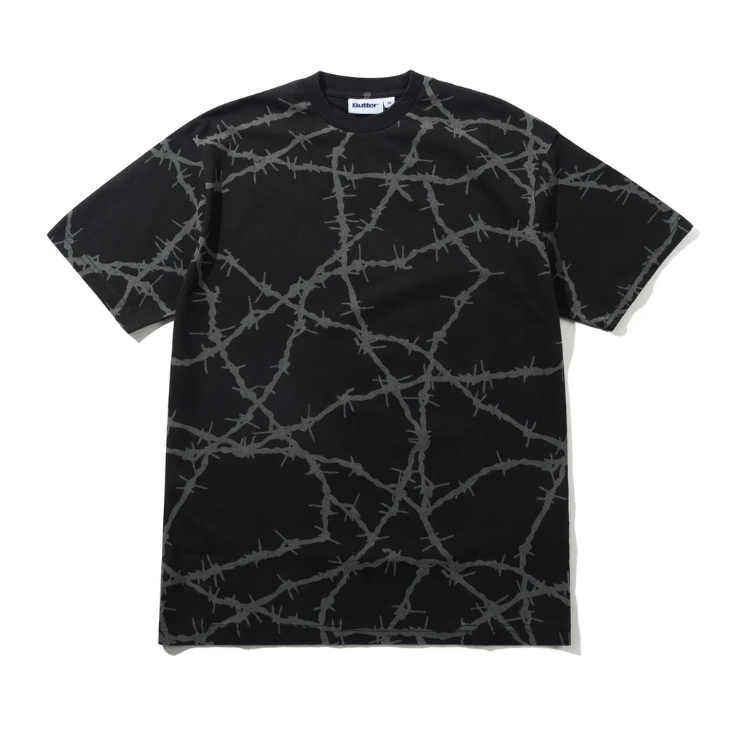 Butter Goods 'Wired' T-Shirt (Charcoal)