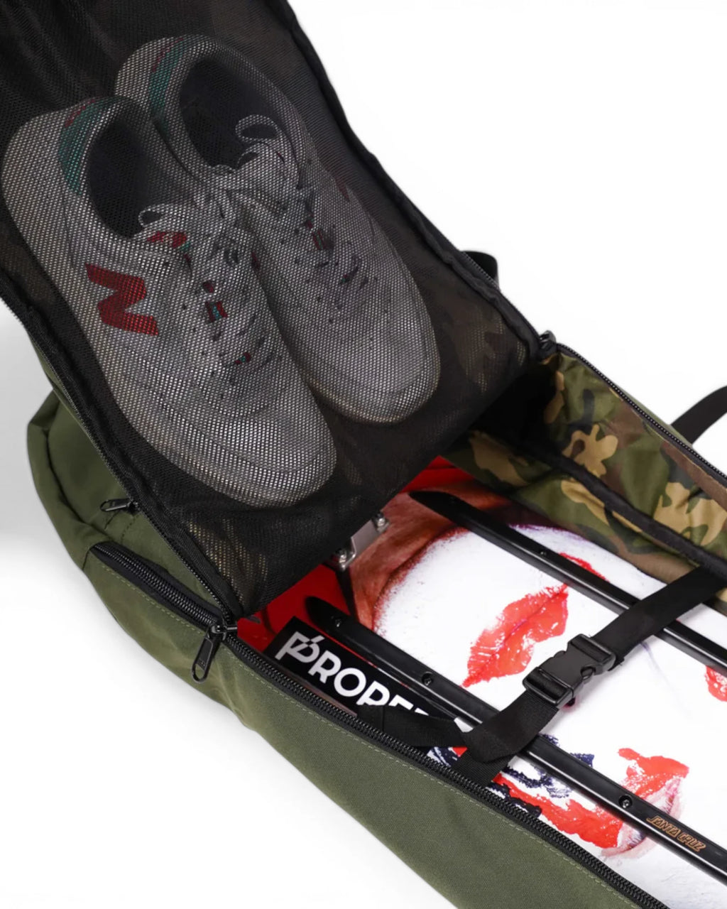 Proper 'Skate XL' Bag (Green) – Burrow Skateshop