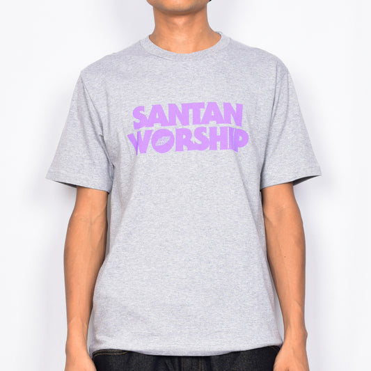 Nasi Padang Everyday "Santan Worship" T-Shirt (Misty Grey)