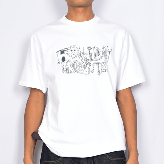 Holiday Route "That's Life" T-Shirt (White)