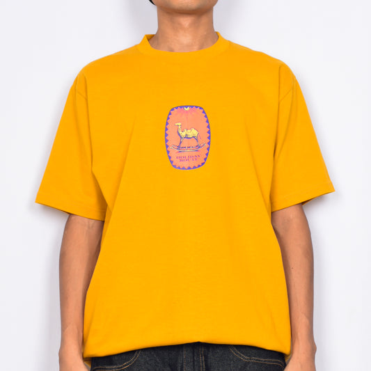 Holiday Route "Camel Balance" T-Shirt (Mustard)