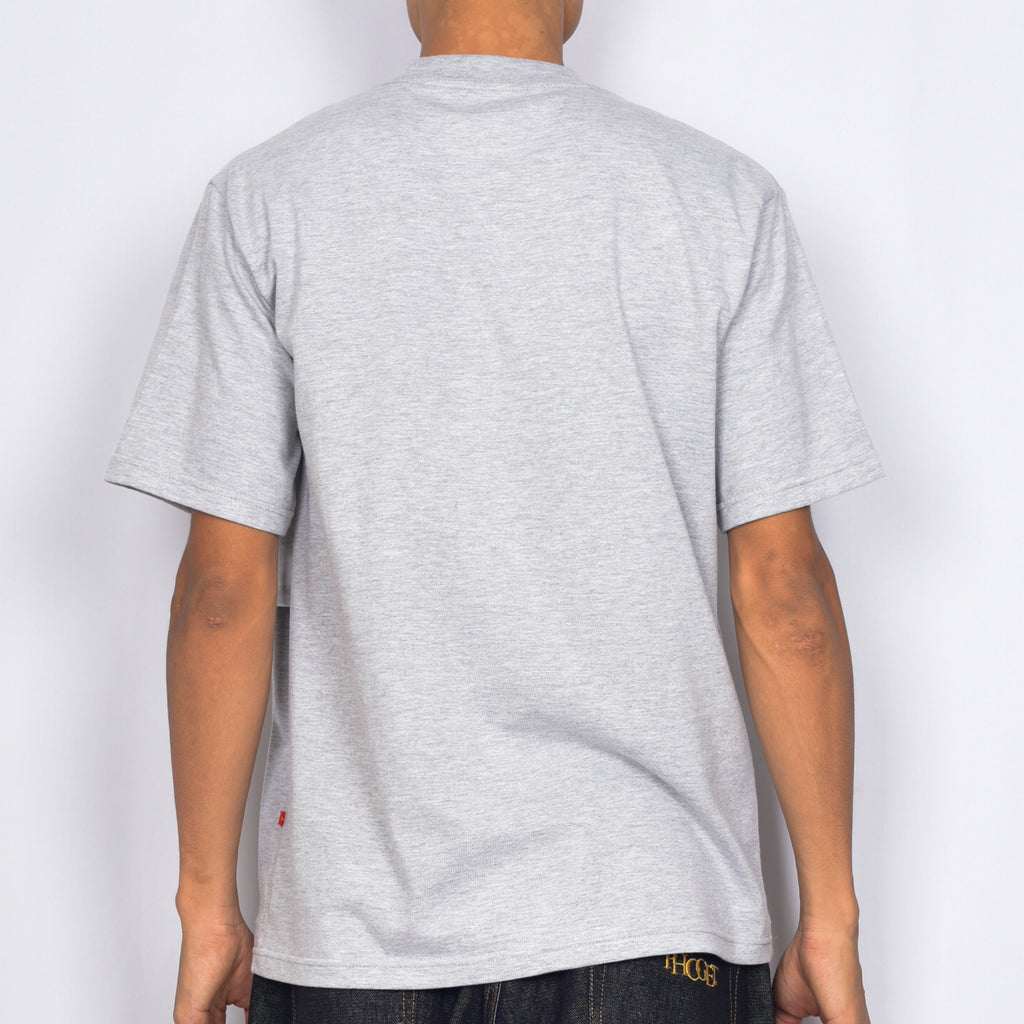 Holiday Route 'Calligraphy' T-Shirt (Misty Grey)