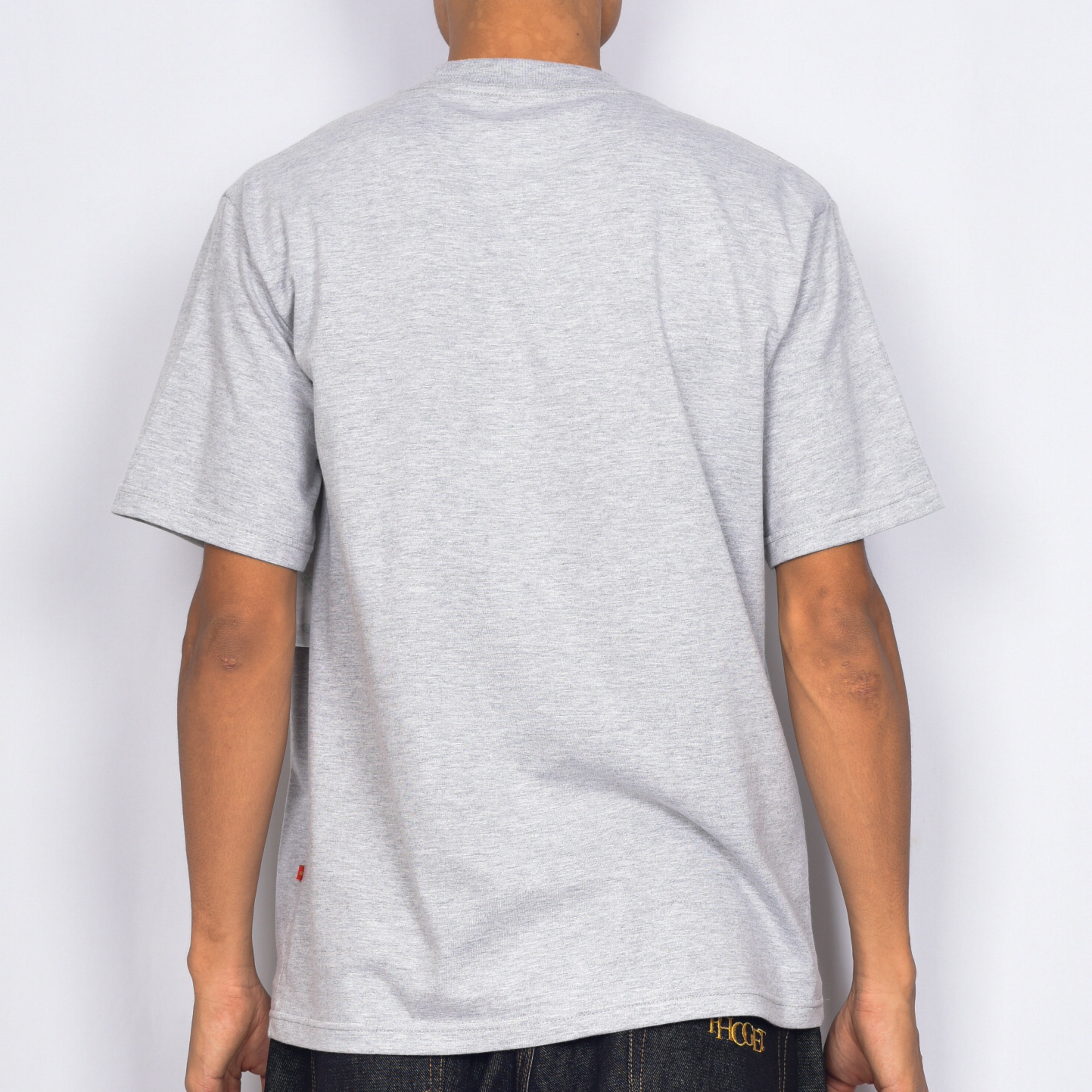 Holiday Route 'Calligraphy' T-Shirt (Misty Grey)