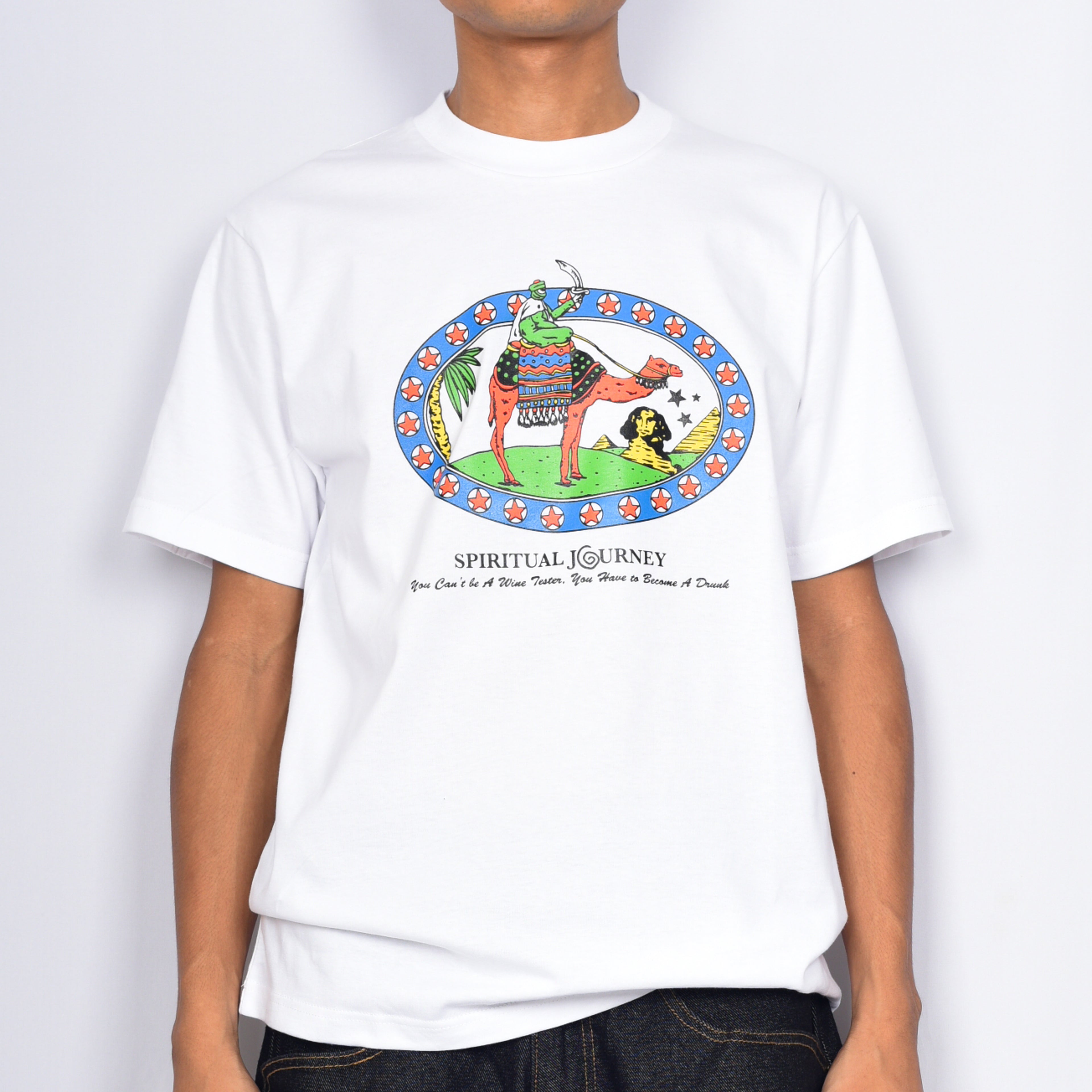 Holiday Route 'Spiritual Journey' T-Shirt (White)