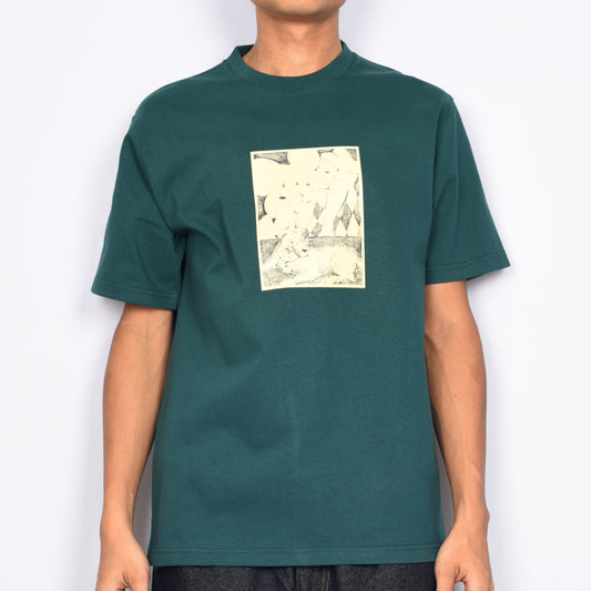 Motion Skateboards "Bali Dog" T-Shirt (Green)