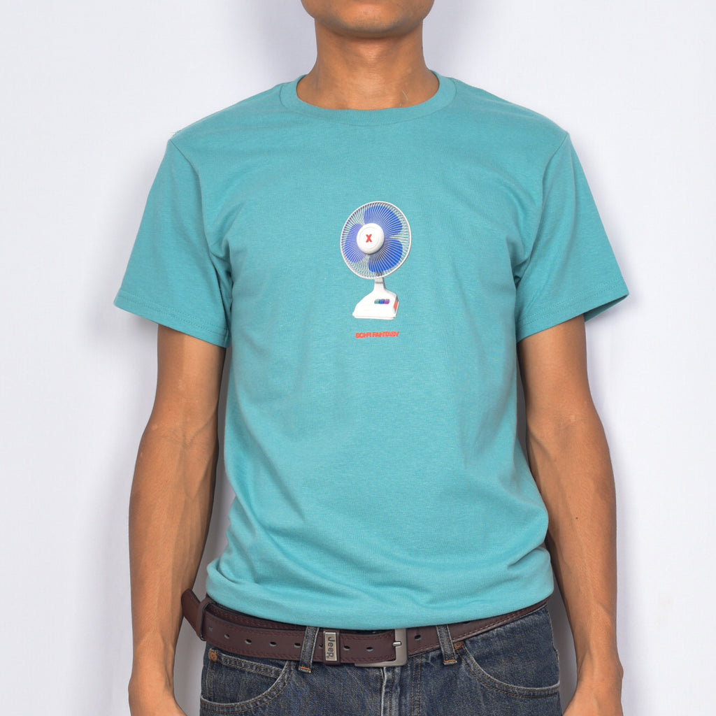 Sci-Fi Fantasy 'Fan' T-Shirt (Seafoam)