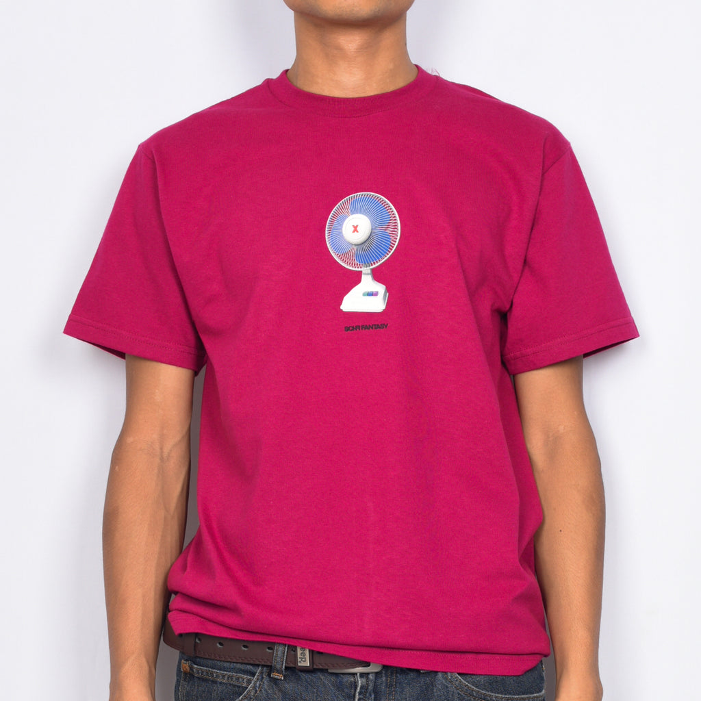 Sci-Fi Fantasy 'Fan' T-Shirt (Cherry Red)