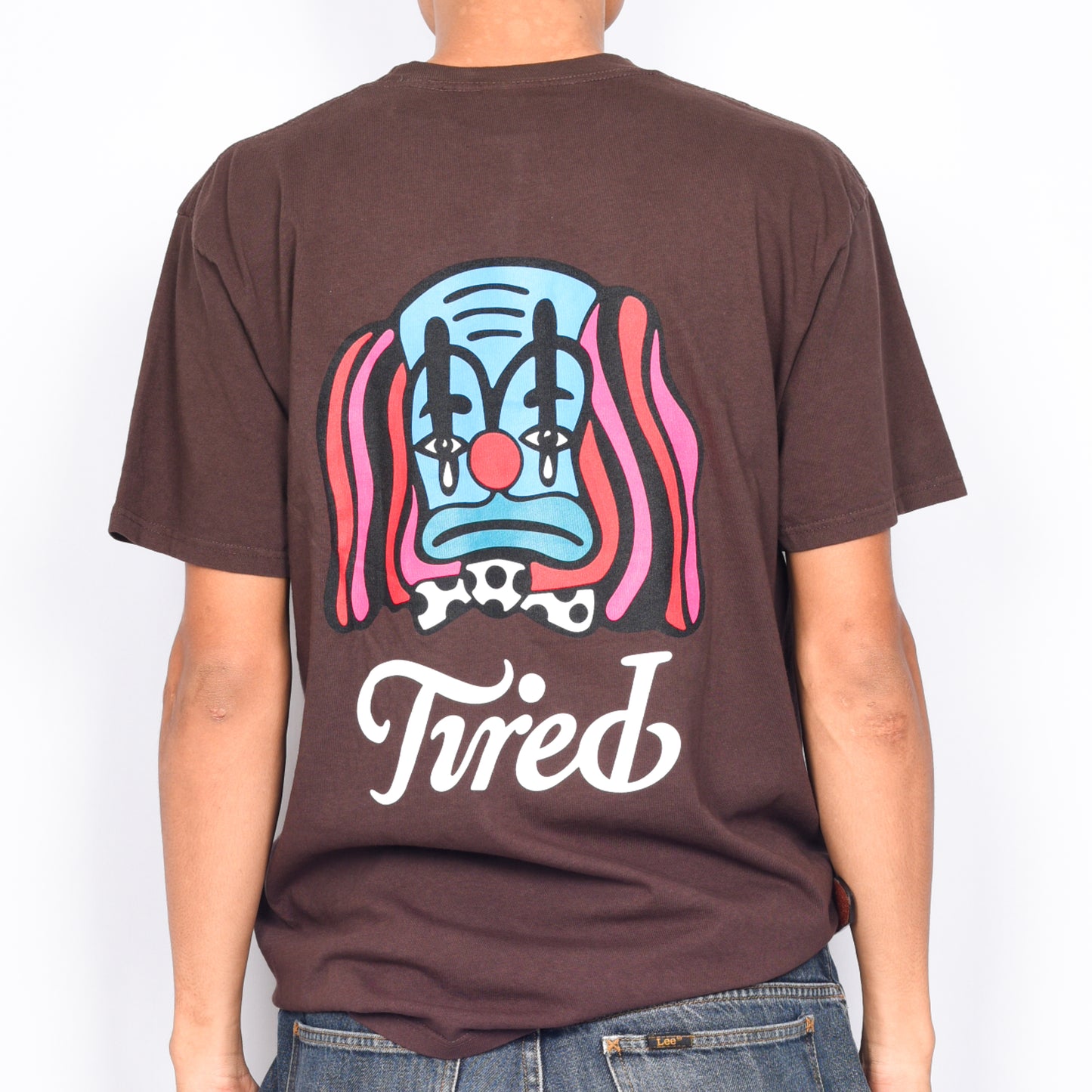 Tired Skateboards "Clown" T-Shirt (Brown)