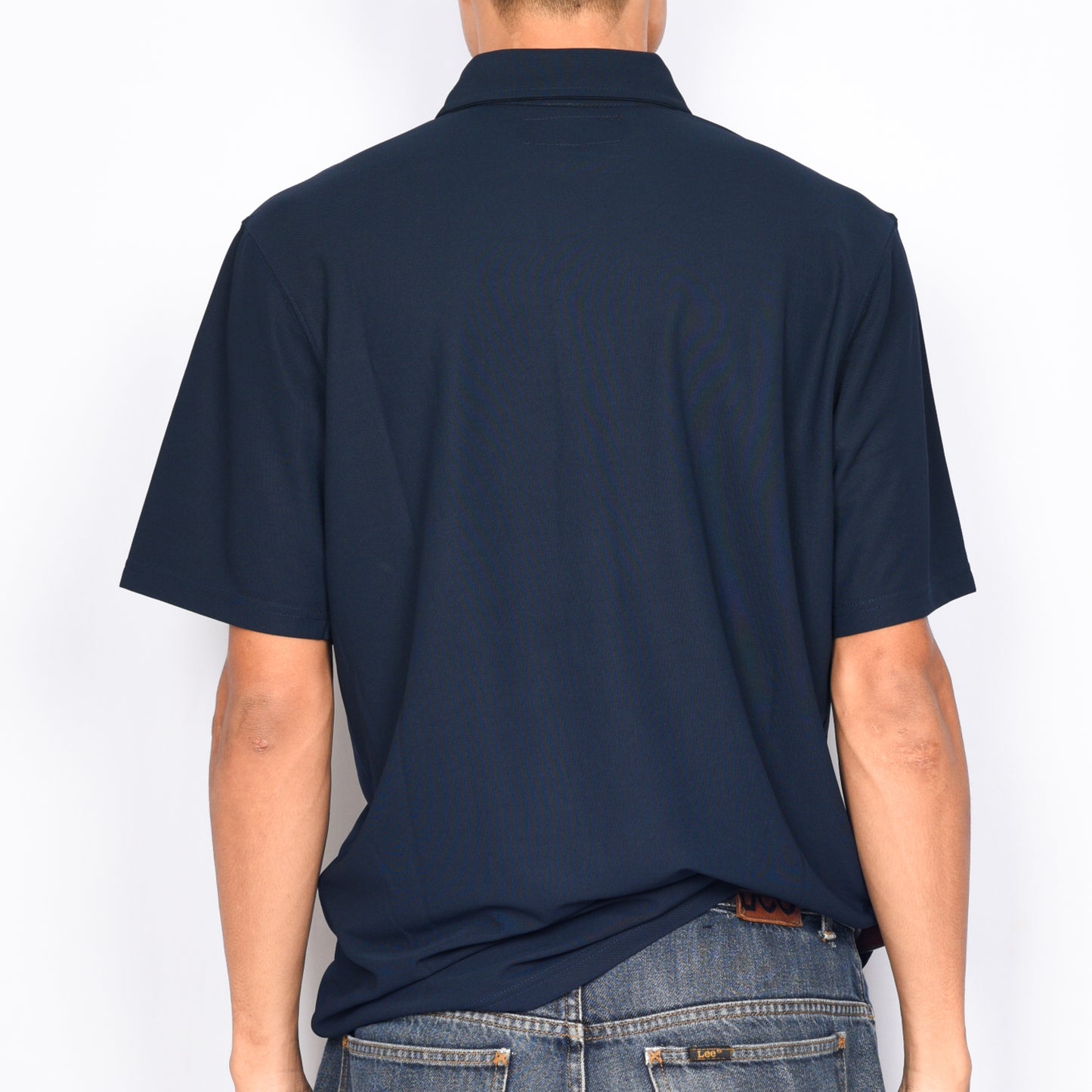 Tired Skateboards "Golf" Polo T-Shirt (Navy Blue)