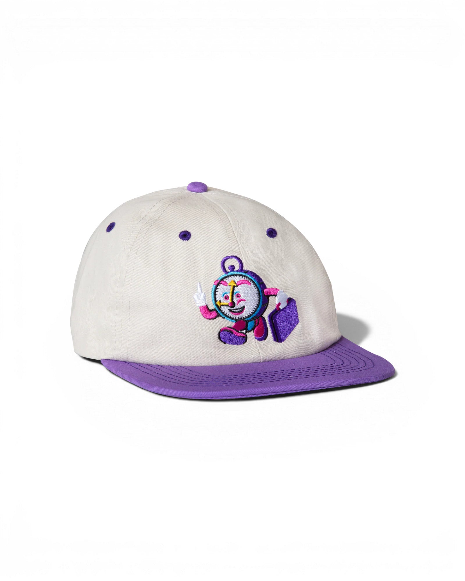 Sci-Fi Fantasy 'Time Travel' Hat (Tan/Purple)